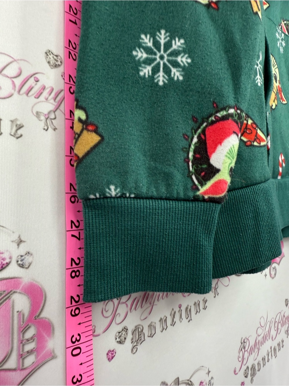 Star Wars sweater hoodie grogu Green Baby Yoda Holiday Pullover Hoodie - Picture 3 of 11